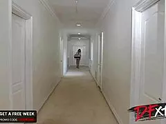 Horny Cougar Catches Roomie Jerking And Fucks Him Hard - Gigi Dior