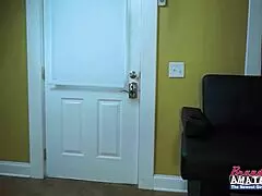 Mature Classy Brunette Reagan Strips and Deepthroats Hard Cock