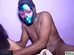 Corona Threesome With Ebony MILF!