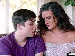 Why does MILF stepmother Penny Barber deepthroat her stepson in their secret relationship?