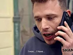 Shame4k young Czech guy loses virginity to kinky Tanya Virago