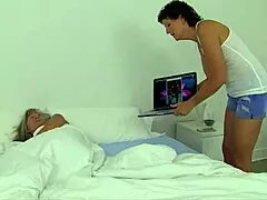 Full Exposure Trailer of Tanned Milf's Lesbian Licking