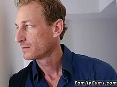 step dad and young girl first time