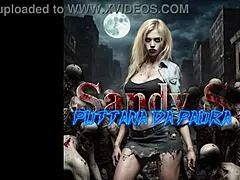 Italian Milf Sandy Stars in Horror Cosplay Porn Parody