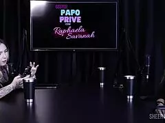 Best moments of charlottye in private chat with raphaela savanah part 1