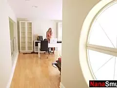 Hot Gilf Step Granny Sucking My Cock