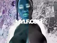 Bianca Burke, suck that big cock like baseball!