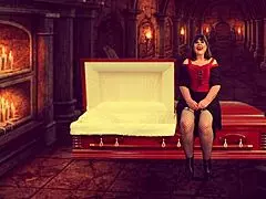 Granny Vampyra Licked and Dicked to Supernatural Orgasm