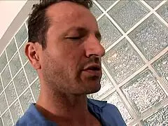 Jen bends over for anal fingering and gaping by her mother-in-law.