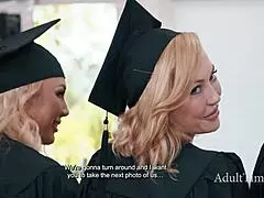 five phd milfs participate in a group educational session with a homeschooled student