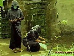 Mature Fucked Babe Enjoyed My Big Dick Sex In Local Bush