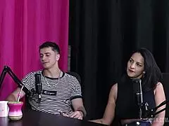 check out this compilation of digão da ilha and kel abate on bora cast with bruna carlos part 2 in sheer red