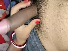 Stepmom Gives First Handjob