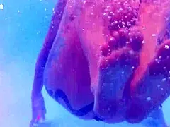 WHOA! Melissa the Mermaid Stuns by Poolside with Sexy Ink!