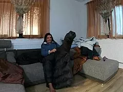 milfycalla masturbates in down jackets preview