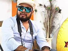 Young Guys Eager for Casting with Submissive Redhead