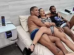 backstage with pricilla diabinha in june 2023, she's so pretty and screaming