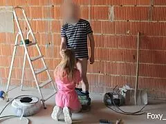 i was almost caught cheating with my coworker at work on a construction site