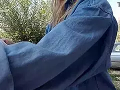 Nippleringlover Kinky Mom Teases Outdoors