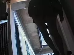 Demi blue performs in an anal scene with stockings and fishnets