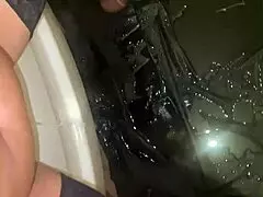 Milfycalla plays with pee in solo compilation preview.