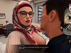 prison guard - ep 9 hijab milf without panties