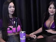 Compilados da Renatinha Melo cast com Tifany Rocha e Didy Reis - parte 1, watch on Sheer Red.