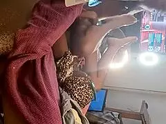 I fucked that ebony African American milf and took her to the gloryhole for more blowjob action