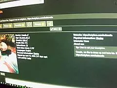 Gf Kneels In Front Of Desk