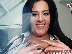 German Fat BBW Slut Picked Up For Spontaneous Outdoor Fuck