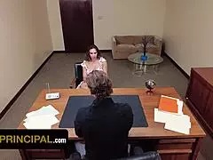 Desperate Stepmom Gives Body To Principal