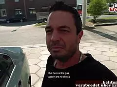 German Fat BBW Slut Picked Up For Spontaneous Outdoor Fuck