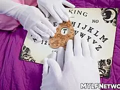 sophia blows huge monster cock on halloween, so enthusiastic!