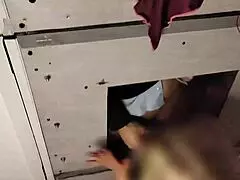 curvy blond housewife seduces delivery guy for quickie blowjob and rough fucking