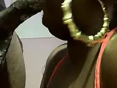 Sloppy Blow Job from Ebony BBW Milf, Oh My God, That Wet Mouth Drives Me Crazy!