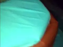 Karina finishes on two young guys' cocks