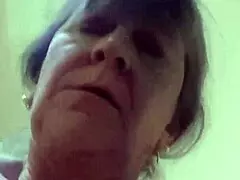 Hey, watch Granny Metallika get fingered and banged cowgirl and doggy till she cums