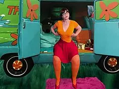 Velma Dinkley gets licked and dicked