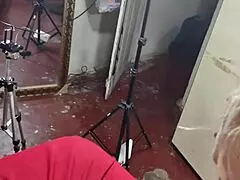 Actress Hotferma begged for anal after filming, I couldn't resist her sexy blonde curves.