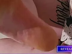 Revealme Presents Sexy Soles in Foot Fetish Fantasy with Toe-Sucking Delight