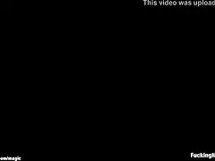 housewife in lingerie squirts during orgasm with vibrator insertion and masturbation 😍