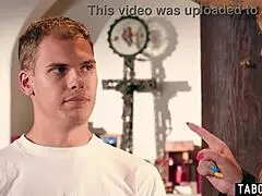 STRIPPER STEPMOM MILF LAUREN PHILLIPS GETS DPED BY HER TWO SUSPICIOUS STEPSONS!