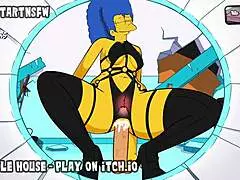 I luv Marge Simpson's milf scens with creampies in multiple positons – it's so hot! Hole Hous Game Rule 34 hentai.