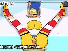 I luv Marge Simpson's milf scens with creampies in multiple positons – it's so hot! Hole Hous Game Rule 34 hentai.
