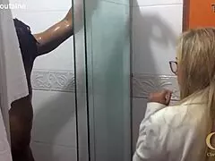 Check out Ines Ventura's tight pussy on big black cock in doggystyle 😘