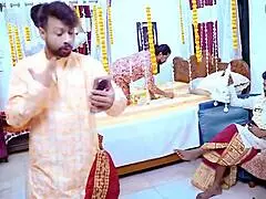 sudipa ki suhagraat - sudipas wedding night with five husband gangbang fucking full movie