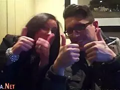 Mature Skank Blows Monster Cock