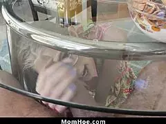 bubbly milf stepmom sucking stepson's big cock for confidence boost