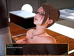 so our step aunt gave us a tit fuck in this 3d anime, not bad at all, my new family part 12