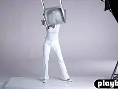 Crystal McCahill Poses Naked With Perfect Big Tits!